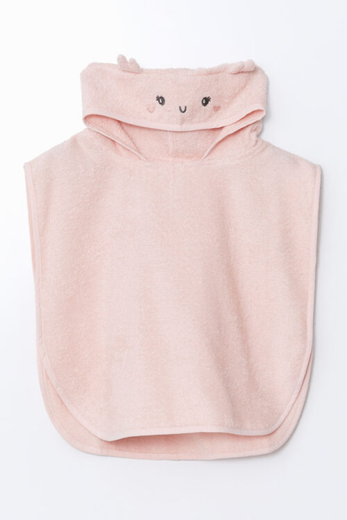 Bath Towel with Animal Design for Girls – LCW Baby Pink