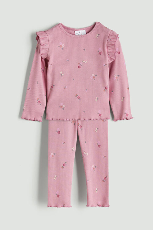 rouping bébé Blouse et Jupette en kit de 2, Imprimée pour Fille